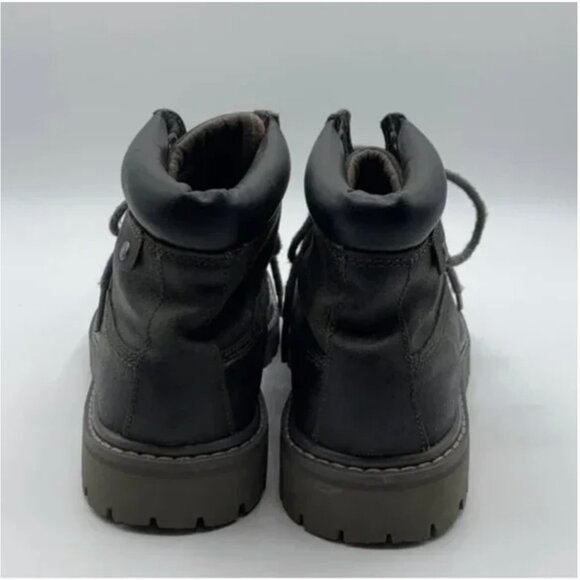 Skechers Combat Boots Sergeants - Verdict Chick Black Size 8 - Picture 5 of 8